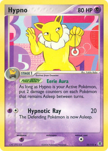 Image for Hypno (25/112) [FireRed & LeafGreen]