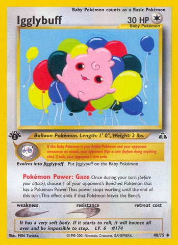 Image for Igglybuff (40/75) - Pokemon