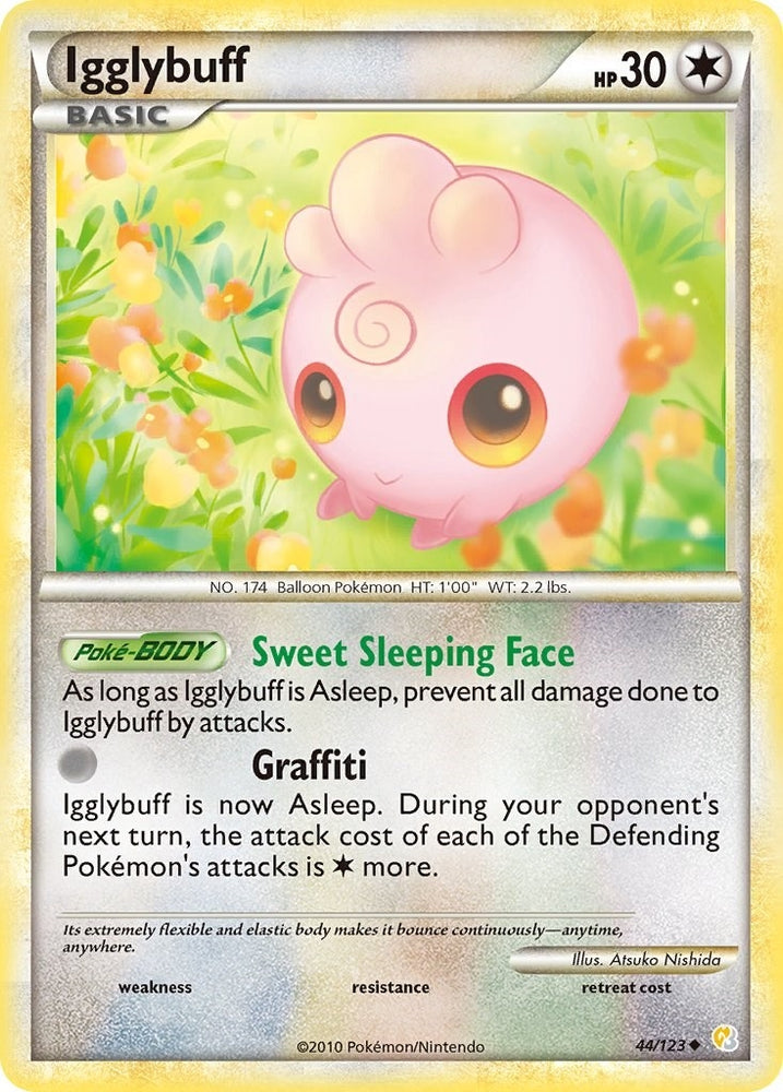 Image for Igglybuff (44/123) [HeartGold SoulSilver]