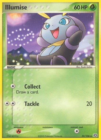 Image for Illumise (32/106) [Emerald]