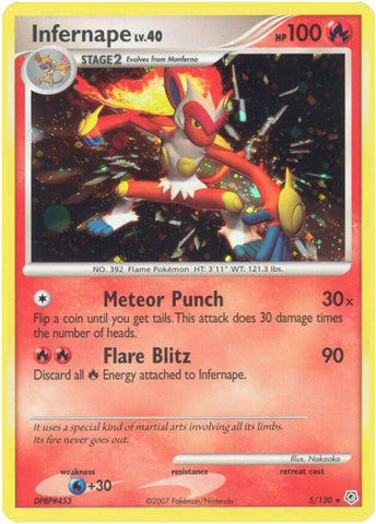Image for Infernape (5/130) [Diamond and Pearl]