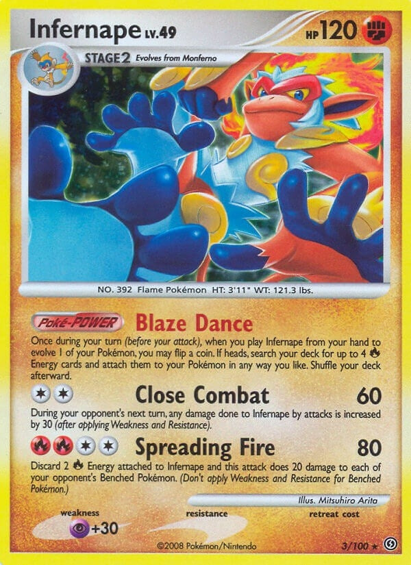 Image for Infernape (3/100) [Stormfront]