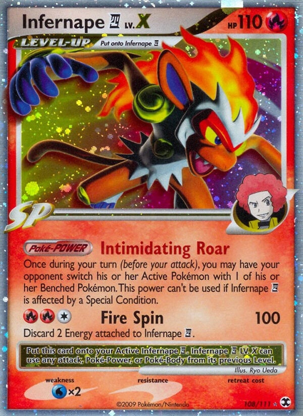 Image for Infernape E4 Lv.X (108/111) [Rising Rivals]