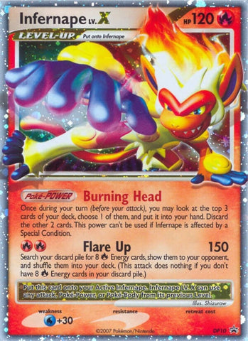 Image for Infernape LV.X (DP10) [Diamond and Pearl Promos]