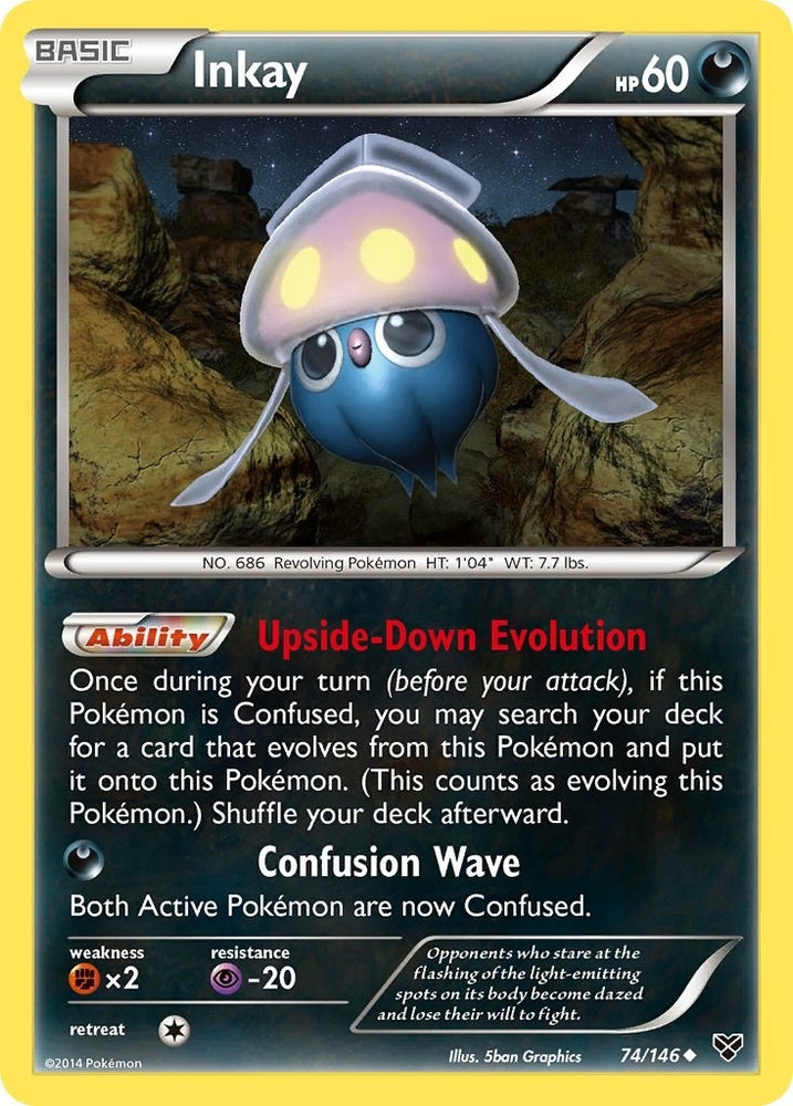 Image for Inkay (74) (74/146) [XY Base Set]