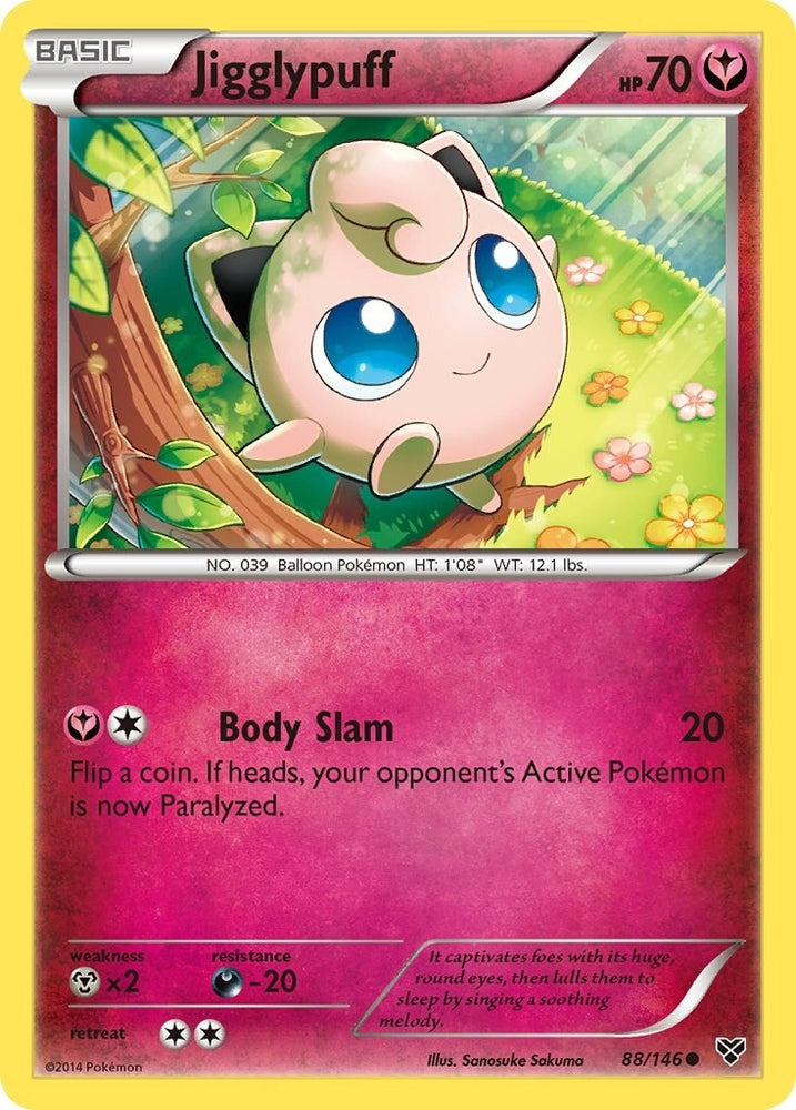 Image for Jigglypuff (88) (88/146) [XY Base Set]