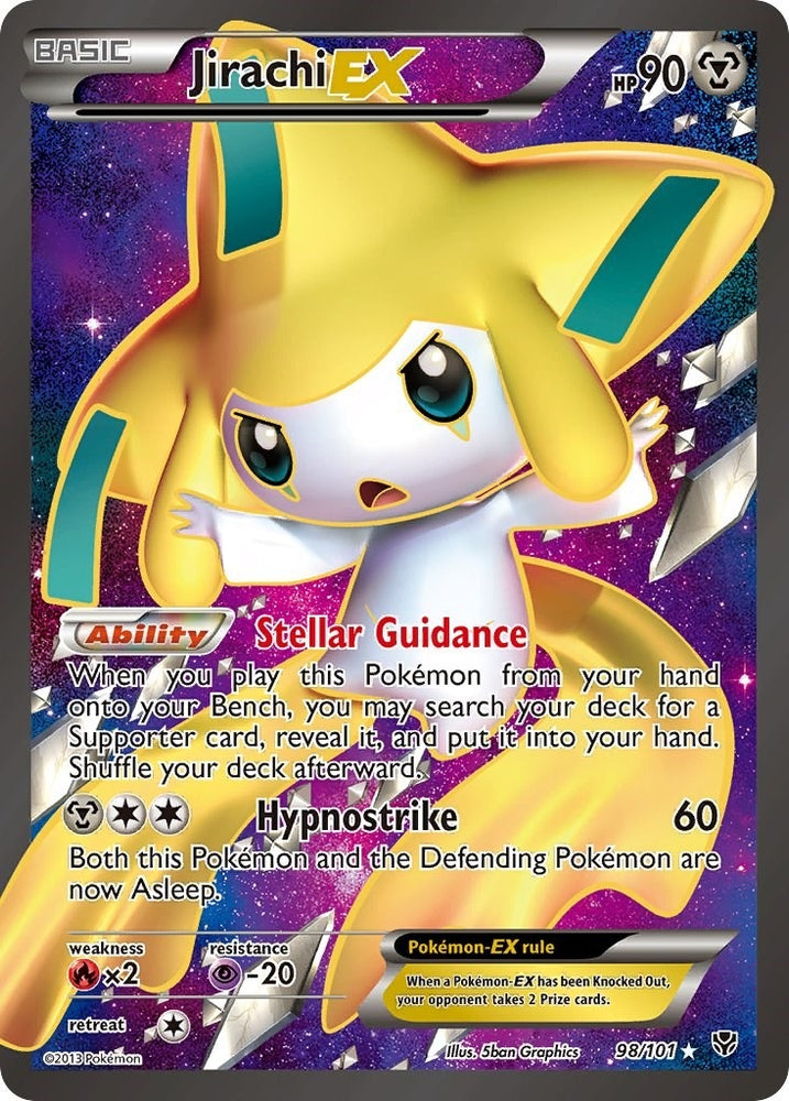 Image for Jirachi EX (98 Full Art) (98/101) [Plasma Blast]