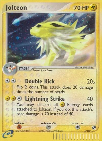 Image for Jolteon (6/100) [Sandstorm]