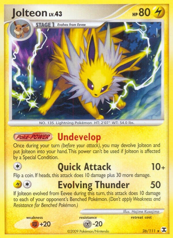 Image for Jolteon (26/111) [Rising Rivals]