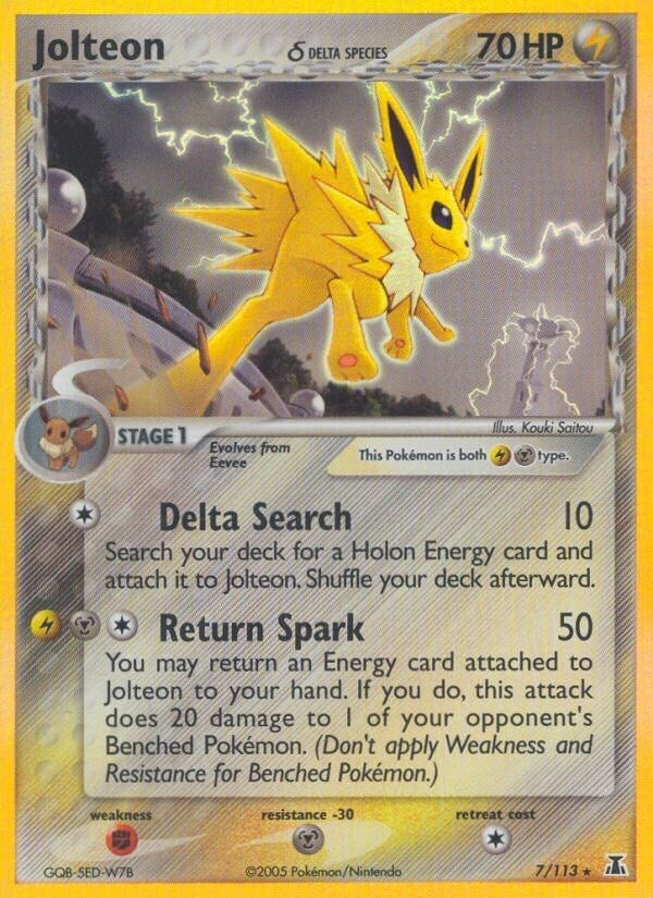 Image for Jolteon (Delta Species) (7/113) [Delta Species]