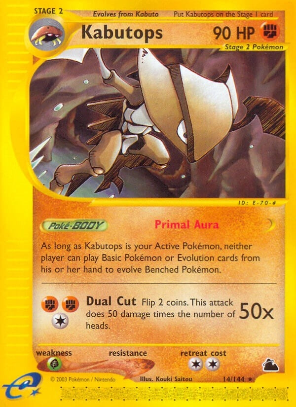 Image for Kabutops (14) (014/144) [Skyridge]