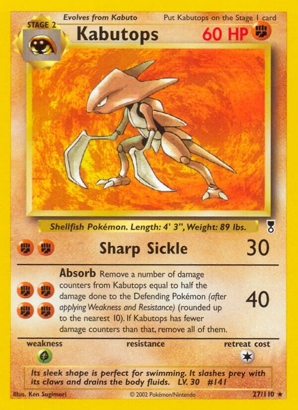 Image for Kabutops (027/110) [Legendary Collection]