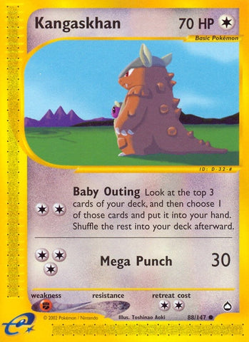 Image for Kangaskhan (088/147) [Aquapolis]