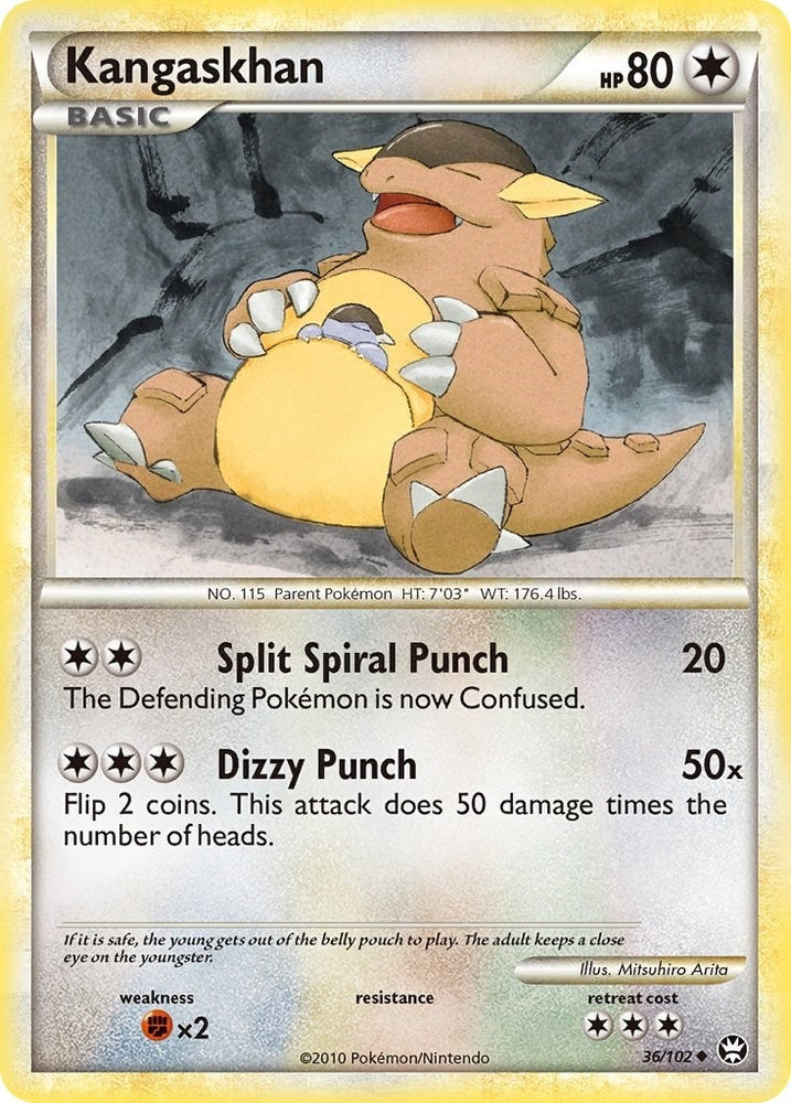Image for Kangaskhan (36/102) [Triumphant]