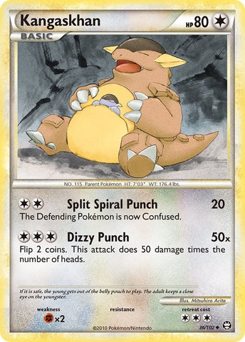 Image for Kangaskhan (36/102) [Triumphant]