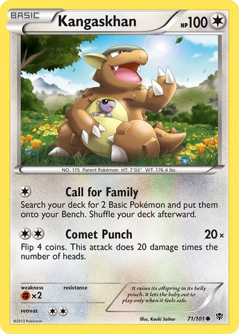 Image for Kangaskhan (71/101) [Plasma Blast]