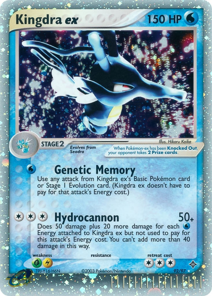 Image for Kingdra ex (92/97) [Dragon]