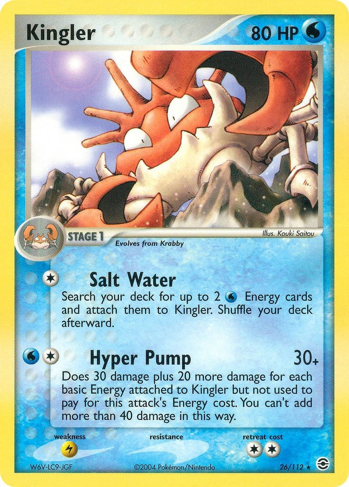 Image for Kingler (26/112) [FireRed & LeafGreen]