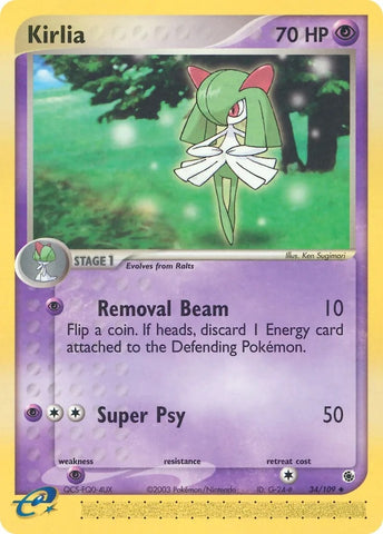 Image for Kirlia (34/109) [Ruby and Sapphire]