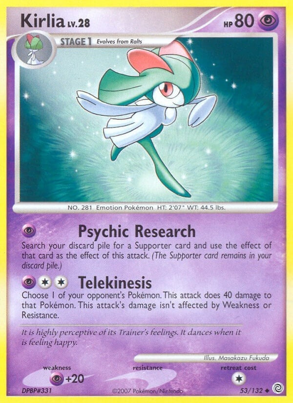 Image for Kirlia (53/132) [Secret Wonders]