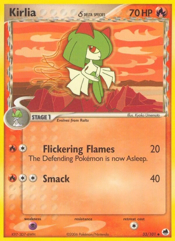 Image for Kirlia (Delta Species) (33/101) [Dragon Frontiers]