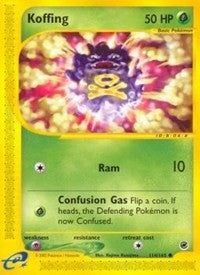 Image for Koffing (114/165) [Expedition]