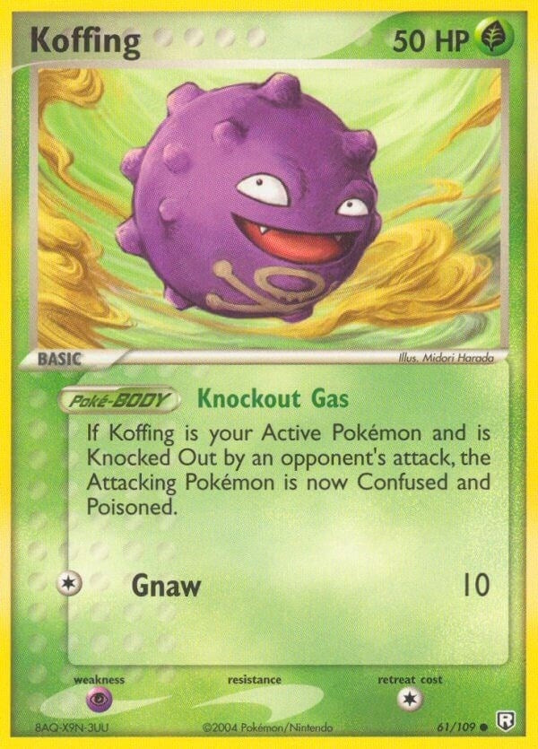 Image for Koffing (61/109) [Team Rocket Returns]