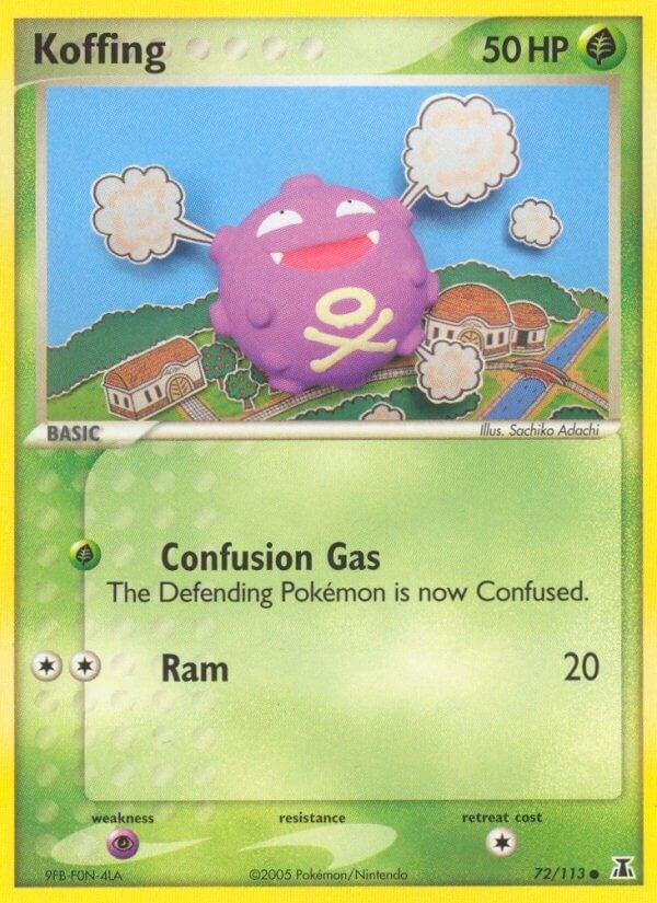 Image for Koffing (72/113) [Delta Species]