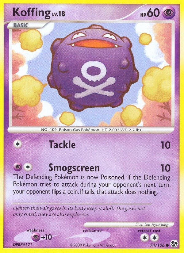 Image for Koffing (74/106) [Great Encounters]