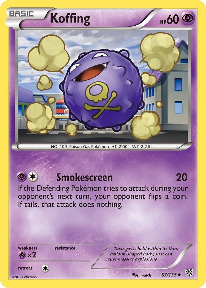 Image for Koffing (57) (57/135) [Plasma Storm]