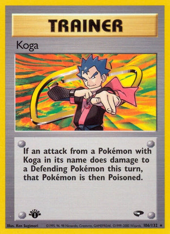 Image for Koga (106) (106/132) [Gym Challenge]