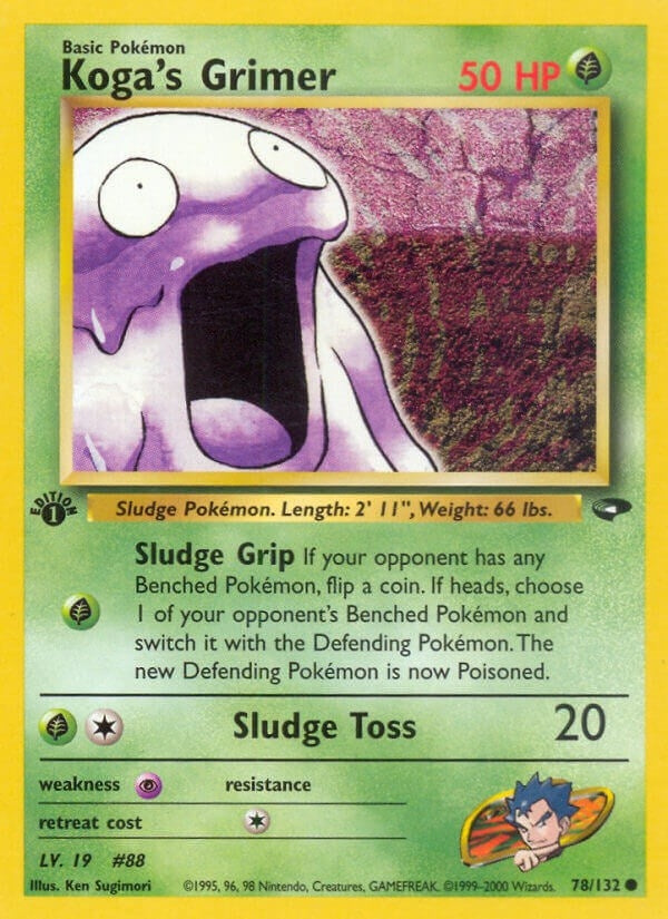 Image for Koga's Grimer (078/132) [Gym Challenge]