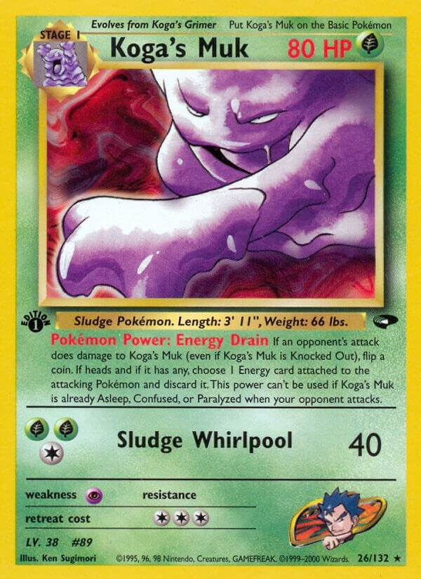 Image for Koga's Muk (026/132) [Gym Challenge]
