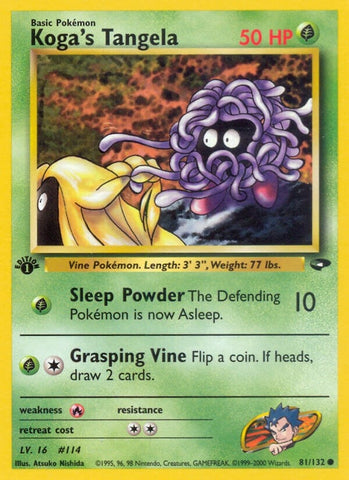 Image for Koga's Tangela (081/132) [Gym Challenge]