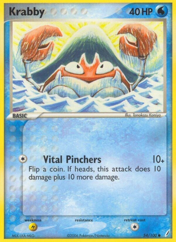 Image for Krabby (54/100) [Crystal Guardians]