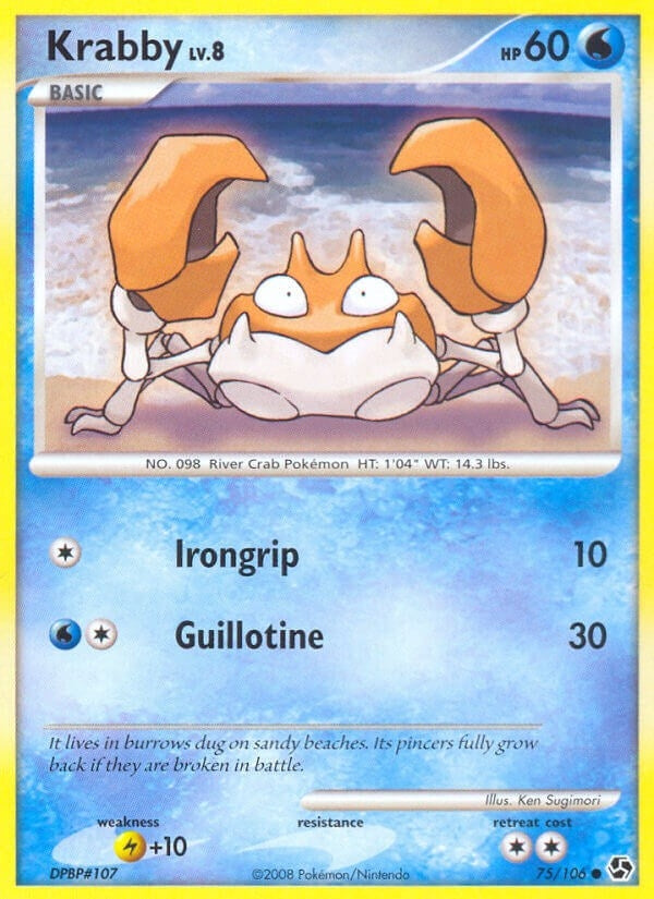 Image for Krabby (75/106) [Great Encounters]
