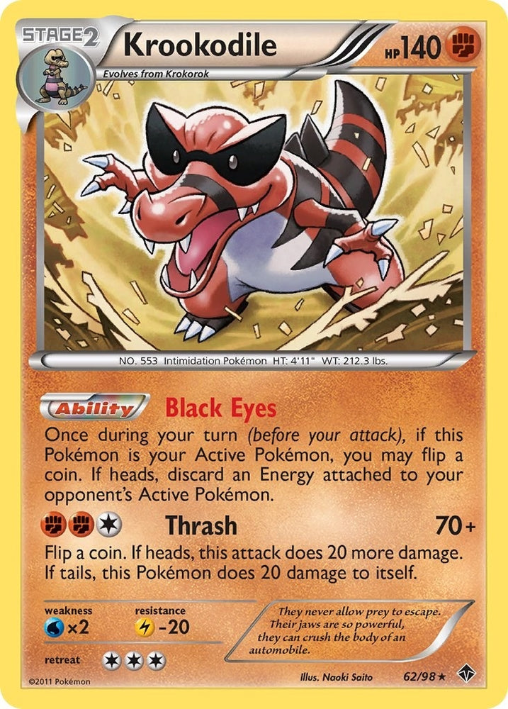 Image for Krookodile (62/98) [Emerging Powers]