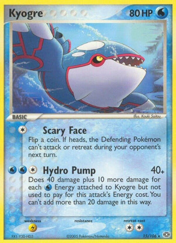 Image for Kyogre (15/106) [Emerald]