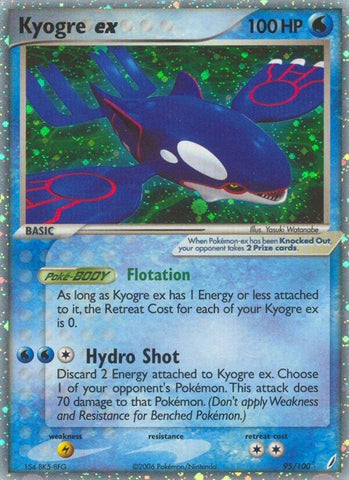 Image for Kyogre ex (95/100) [Crystal Guardians]