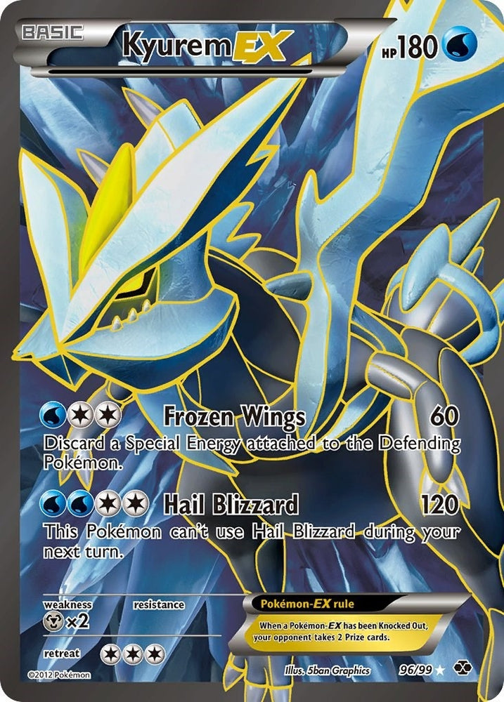 Image for Kyurem EX (96 Full Art) (96/99) [Next Destinies]