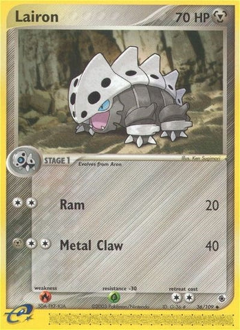 Image for Lairon (36/109) [Ruby and Sapphire]