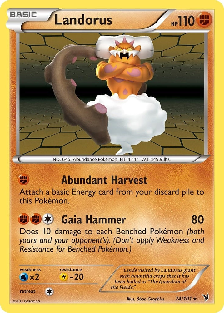 Image for Landorus (74/101) [Noble Victories]