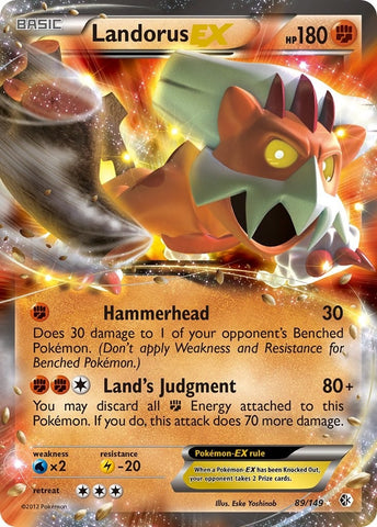 Image for Landorus EX (89/149) [Boundaries Crossed]