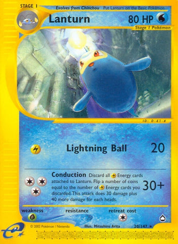 Image for Lanturn (20) (020/147) [Aquapolis]