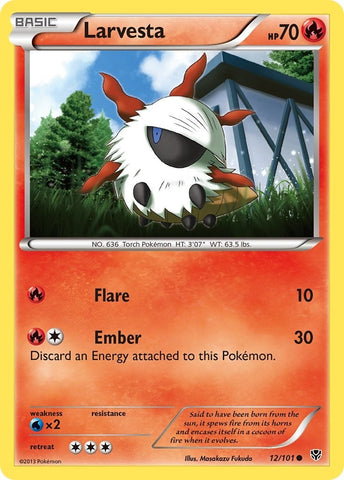 Image for Larvesta (12/101) [Plasma Blast]
