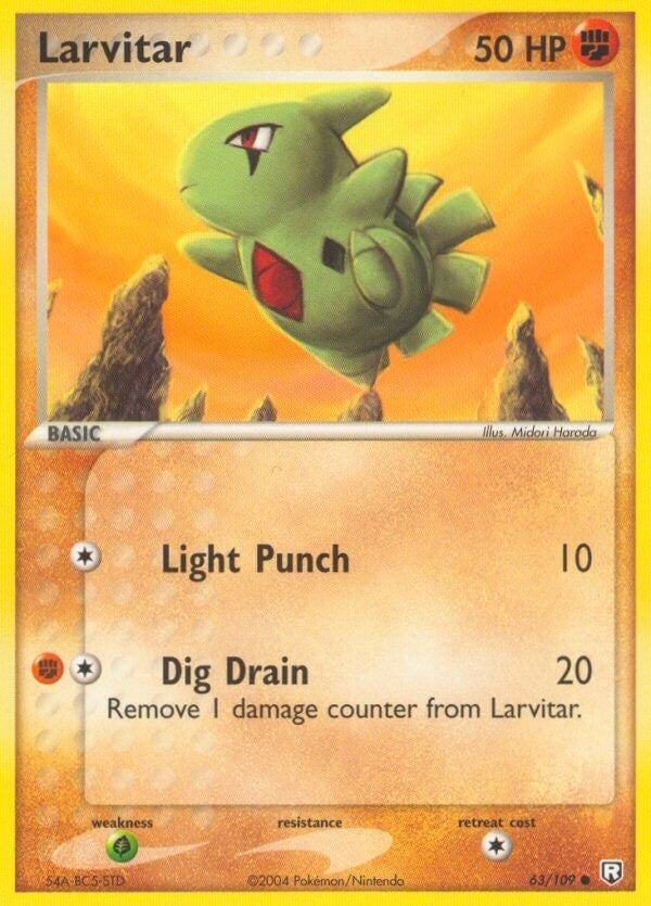 Image for Larvitar (63/109) [Team Rocket Returns]