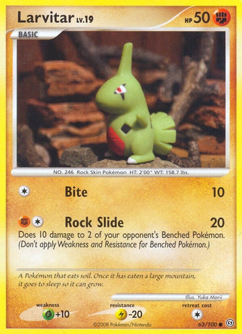 Image for Larvitar (63/100) [Stormfront]