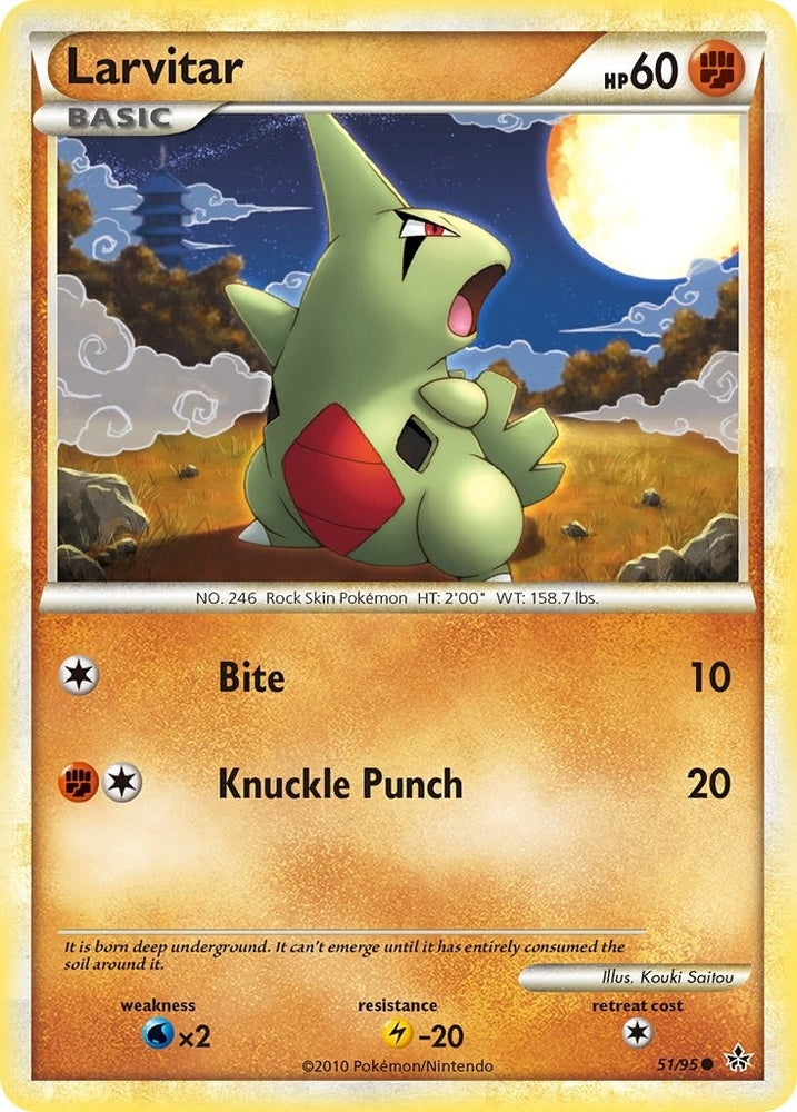 Image for Larvitar (51) (51/95) [Unleashed]