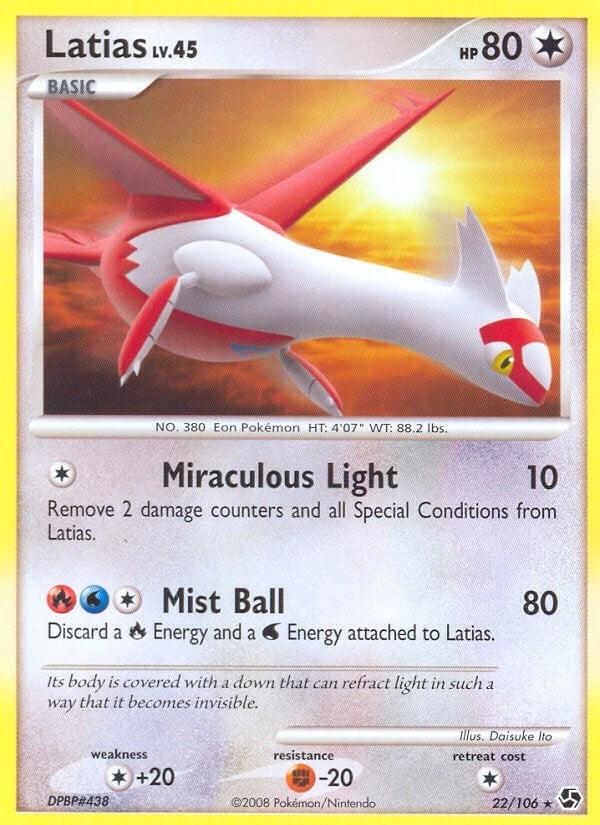 Image for Latias (22/106) [Great Encounters]
