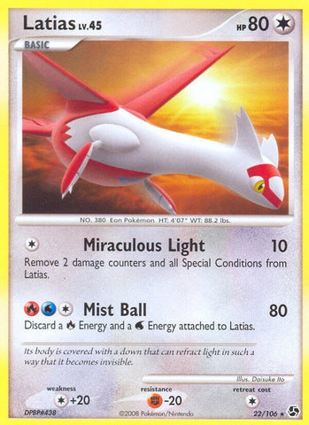 Image for Latias (22/106) [Great Encounters]